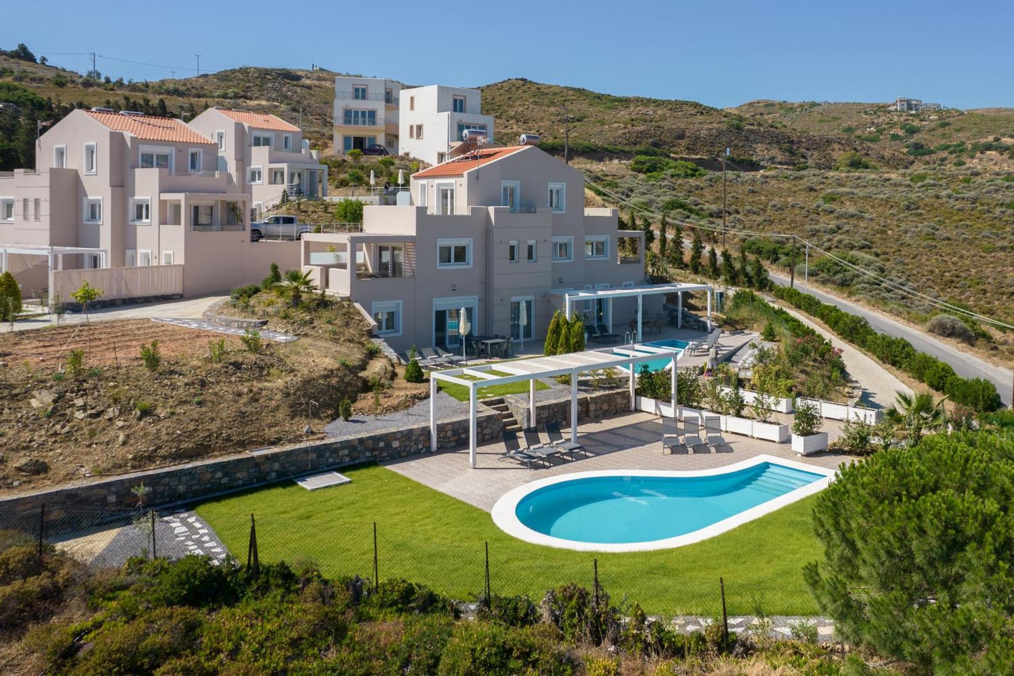 Blue Hills Villas By Estia Agia Pelagia  Buitenkant foto
