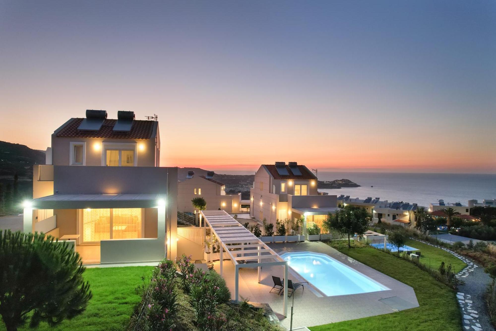 Blue Hills Villas By Estia Agia Pelagia  Buitenkant foto