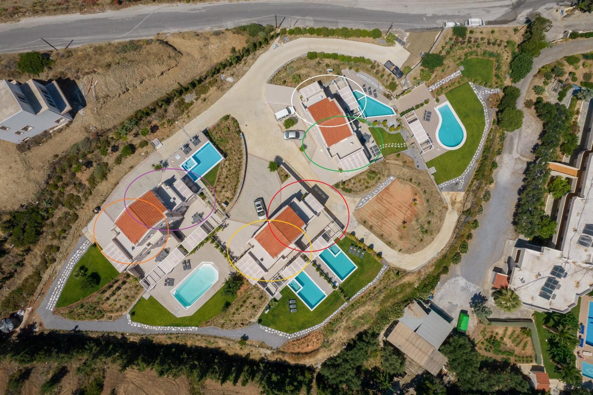 Blue Hills Villas By Estia Agia Pelagia  Buitenkant foto